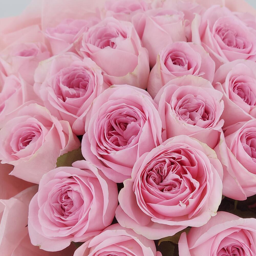 Букет из нежно-розовых роз – элегантность в каждом лепестке Усолье-Сибирское Иркутская область