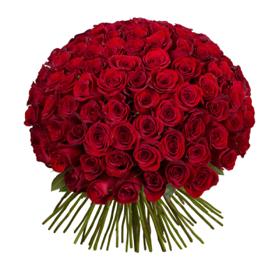 Букет из 101 красной розы – символ бесконечной страсти Усолье-Сибирское Иркутская область